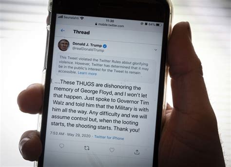 lotters will be shoot on sight|When the looting starts, the shooting starts .
